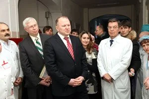 Николай Цуканов: «По просьбе врачей мы поможем приобрести оборудование для больницы Советска. Но обследование на нем в рабочие часы должно проводиться только бесплатно»  Николай Цуканов: «По просьбе врачей мы поможем приобрести оборудование для больницы Советска. Но обследование на нем в рабочие часы должно проводиться только бесплатно»