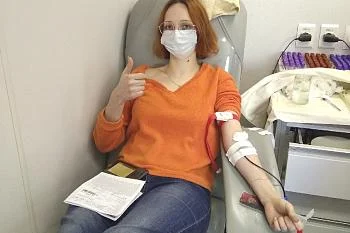 В ходе донорской акции в Гусеве заготовлено 49 литров цельной донорской крови