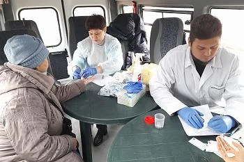 Профилактическая акция по скринингу глюкозы в крови собрала более ста тридцати участников