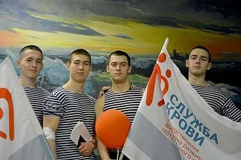 В донорской акции «Дар Отечеству» приняли участие 76 курсантов и преподавателей военного института