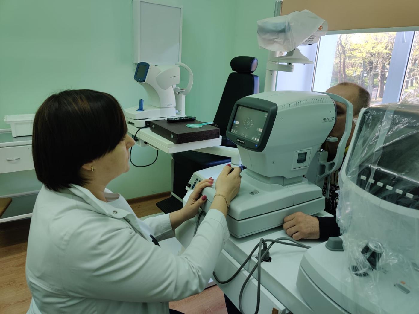 В Янтарном дооснастили кабинет офтальмолога 