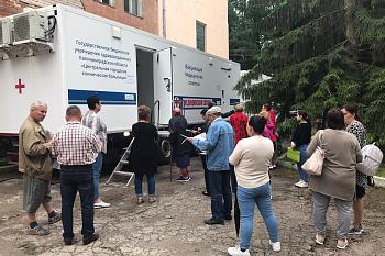 Более двухсот жителей Ладушкина проверили свое здоровье